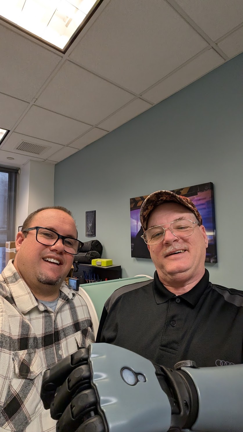 Daniel Green, certified prosthetist at Open Bionics New York