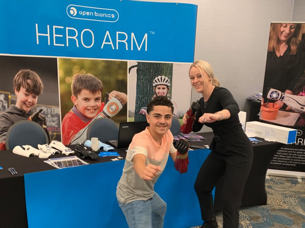 WATCH: Samuel Gets Hero Arm at Children's Prosthetics Conference