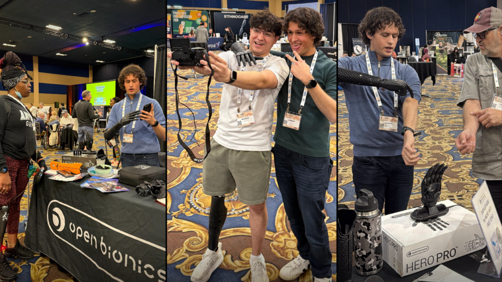 Jackson at ACNC with attendees